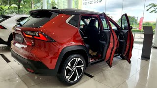 New 2024 Toyota Yaris Cross  15L Luxury SUV  Fire Red Color Exterior and Interior [upl. by Ala949]