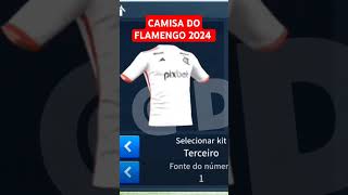 CAMISA DO FLAMENGO 2024 😱 flamengo [upl. by Ahseiym416]