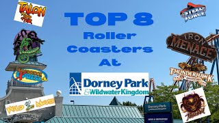 My Top 8 Roller Coasters at Dorney Park [upl. by Eanal675]