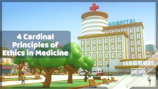 Four cardinal principles of ethics in Medicine [upl. by Ahsetan]