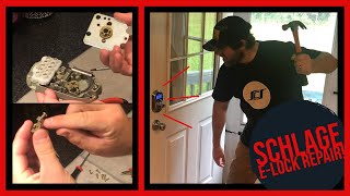 Schlage Deadbolt Lock Problems How to Fix l Repair Video [upl. by Skolnik]