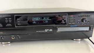 Philips CDR78517 CD Recorder Audio Multi Disc Change  For Parts [upl. by Sells]