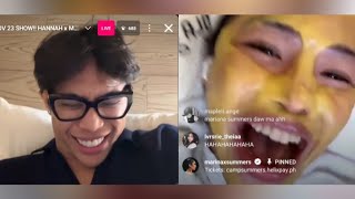 Marina Summers IG Live with Angel and M1ss Jade So plus updates about her show with Hannah Conda [upl. by Tamarah893]