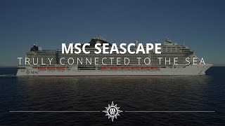 MSC Seascape tuttuno con il mare [upl. by Wolfort]