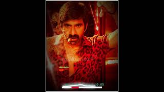 Disco Raja Movie  Bgm Music  RaviTeja  Wattshap Status [upl. by Angil359]