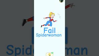 Spiderwoman best animated shorts vevo funny gaming shorts [upl. by Libnah]