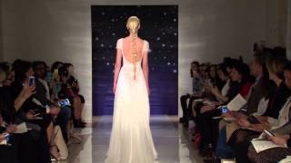 REEM ACRA BRIDAL SPRING 2016 RUNWAY SHOW [upl. by Mosira]