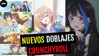 Nuevos Doblajes de Crunchyroll y Simulcast Verano 2023 [upl. by Heck]