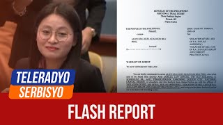 Tarlac court issues arrest warrant vs Alice Guo  Teleradyo Serbisyo 05 September 2024 [upl. by Frasier]