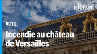 Le château de Versailles évacué après un incendie [upl. by Nnaitsirhc]