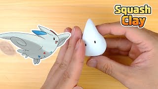 Sculpting Togekiss FairyFlying Pokémon Clay art [upl. by Held]