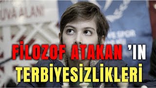 FİLOZOF ATAKAN TERBİYESİZLİKLERİ   CNN ATAKAN KAYALAR [upl. by Ellener]