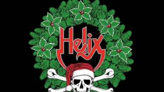 Happy Christmas War is Over  hard rock cover by Helix w Lyrics [upl. by Imehon]