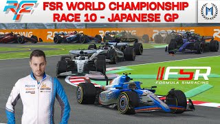 rFactor 2 Formula SimRacing World Championship Final Race 10  Japanese Grand Prix [upl. by Ivets70]