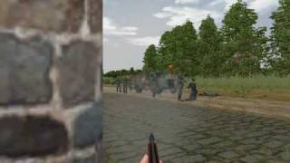 WWII Online Battleground Europe Official Trailer 2005 [upl. by Hcib120]