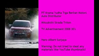 Mitsubishi Strada Triton L200 KB TVC 2008 30s Indonesia [upl. by Anais938]