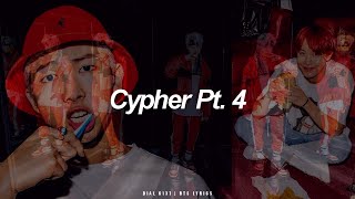 Cypher Pt 4  BTS 방탄소년단 English Lyrics [upl. by Ak]