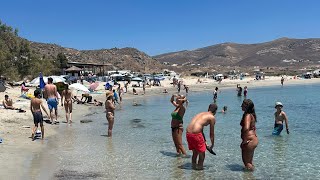 One of the Best Beaches in Naxos and the Cyclades  Mikri Vigla [upl. by Baiel]