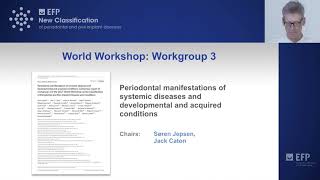 Systemic and other periodontal conditions  introduction by Søren Jepsen [upl. by Hilliard469]