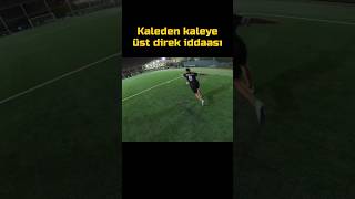 KALEDEN KALEYE ÜST DİREĞE VURMAK futbol halısaha [upl. by Audrit]