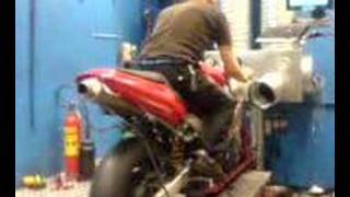 vtr1000 turbo dyno run [upl. by Alica]