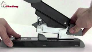 Swingline Durable Heavy Duty Stapler Demo  SWI11302 [upl. by Eixirt]