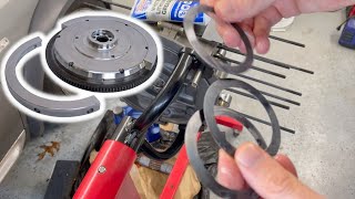 Dual weight flywheel install  How to crankshaft set end play  Ep17 [upl. by Ydrah313]