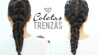 Peinados fáciles y bonitos con trenzas [upl. by Dustie82]