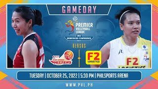 PLDT vs F2 LOGISTICS  GAME 2 OCTOBER 25 2022  2022 PVL REINFORCED CONFERENCE [upl. by Onez]