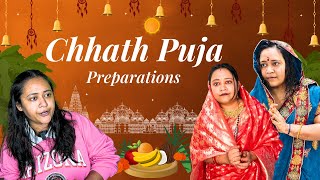 Chhath puja preparationchhathpuja chhathvideo mahaparvchhath [upl. by Wheelwright]