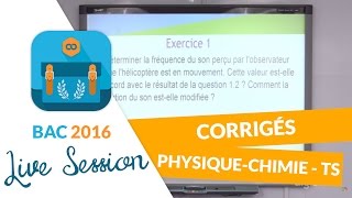 Bac 2016  Corrigés de PhysiqueChimie  Terminales S [upl. by Ativla528]