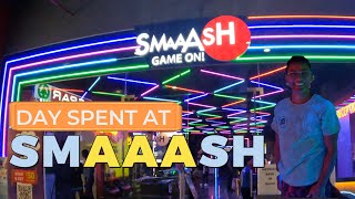 SMAAASH NOIDA  Gaming Zone  Day Spent at Smaaash gaming zone  Spectrum Mall  Sector  75 [upl. by Anina]