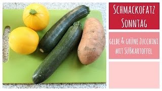 Schmackofatz Sonntag 1  Babybrei kochen  Zucchini mit Süßkartoffel [upl. by Anyat]