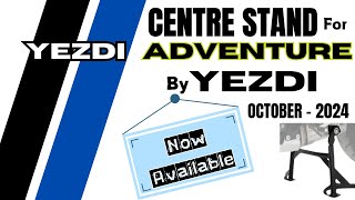 💥Problem Solved  Center Stand  Main Stand for Yezdi Adventure from YEZDI [upl. by Irrabaj765]