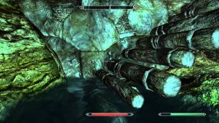 Skyrim  Geirmunds Hall boss fight [upl. by Poliard]