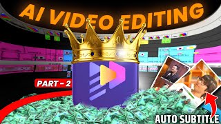 How To Edit A Video Like Pro😎  Ai Video Editing  Video Subtitle Maker [upl. by Inaboy]