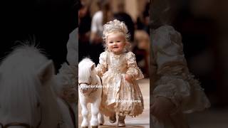 Baby catwalk baby dress adorable baby catwalk baby newfashionforbabygirls foryou [upl. by Esirec]