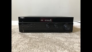 Insignia NSR2001 Home Stereo Audio AM FM Receiver [upl. by Majka]