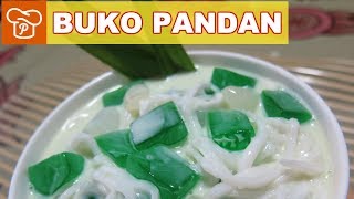 How to Make Buko Pandan Salad  Pinoy Easy Recipes [upl. by Yoong346]