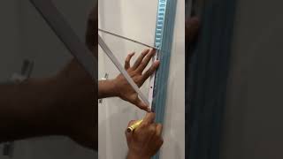 How to mount shelf on metal stud [upl. by Ymorej]