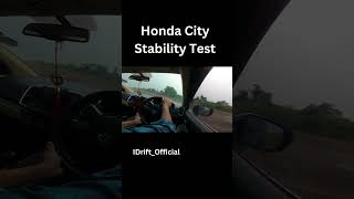 Honda city stability test Honda hondacity drift [upl. by Rus]