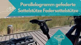 Parallelogramm gefederte Sattelstütze Federsattelstütze [upl. by Durwin]