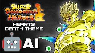 Hearts Death Theme  EXTENDED BY AI  Super Dragon Ball Heroes [upl. by Monty]