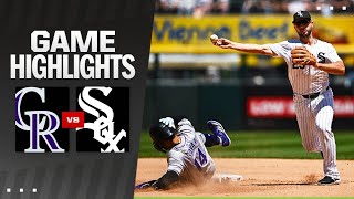 Rockies vs White Sox Highlights 63024  MLB Highlights [upl. by Einnaf]