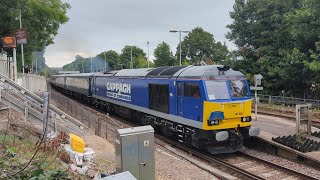 DCR Class 60s on the Brighton Mainline  Cappagh Capital Campaigner BLS 030824 [upl. by Ahsenak639]