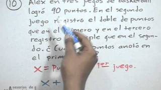 Ecuaciones de primer grado│problema 5 [upl. by Sucramaj]