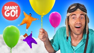 The Balloon Pop Dance Game 🎈💥  Brain Break  Danny Go Songs for Kids [upl. by Anirbes]