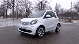 2015 smart fortwo coupe 10 passion StartUp and Full Vehicle Tour [upl. by Dustie]