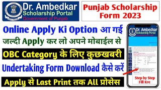 How to Apply Scholarship Online 2023  Punjab Scholarship Form Apply  Punjab Scholarship Apply Kren [upl. by Ahsyekat]