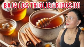 ‼️INFUSIÓN POTENTE PARA BAJAR TRIGLICÉRIDOSCOLESTEROLAZÚCAR EN SANGRE‼️ [upl. by Eicyaj519]